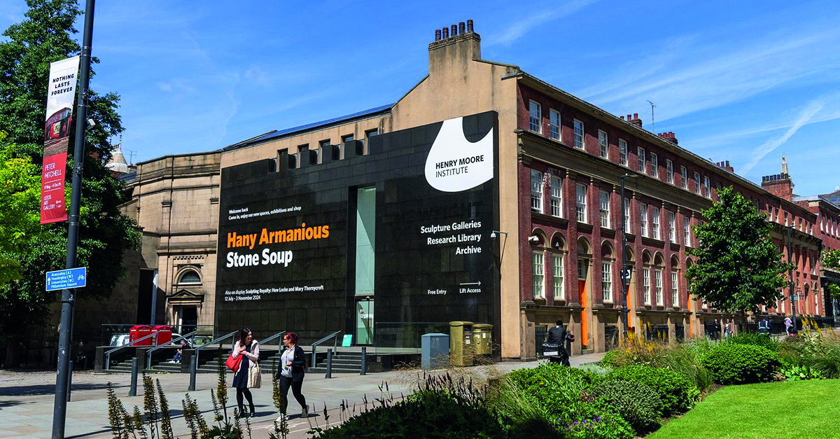 The exterior of the Henry Moore Institute.