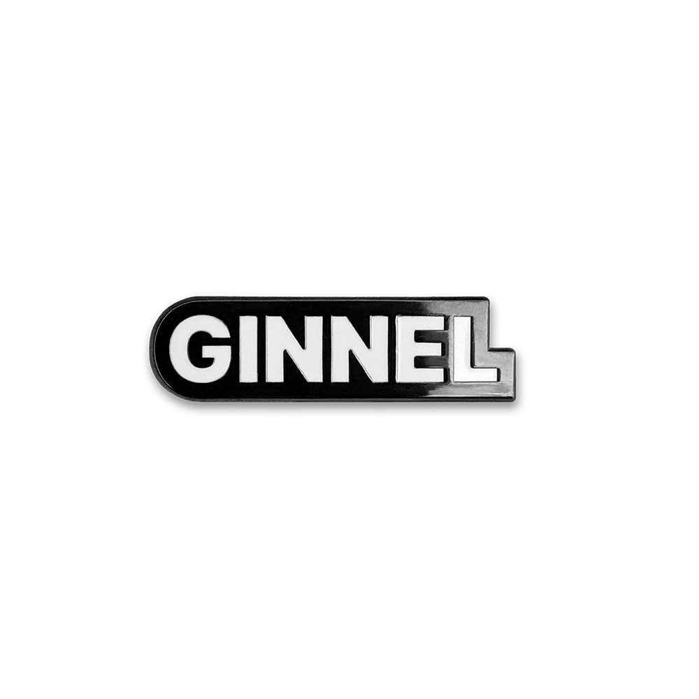 Ginnel enamel pin badge
